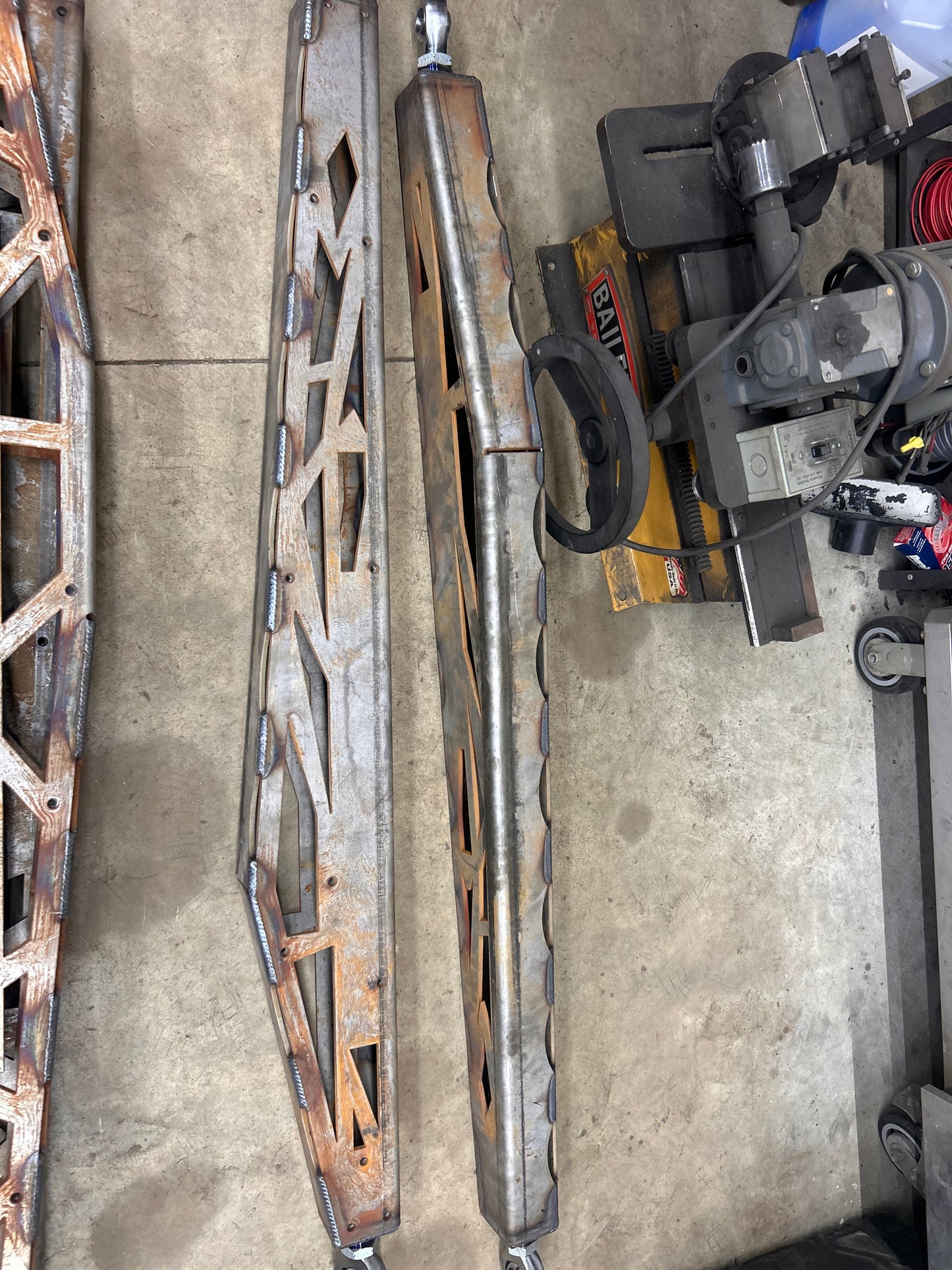 Custom CNC Traction Bars