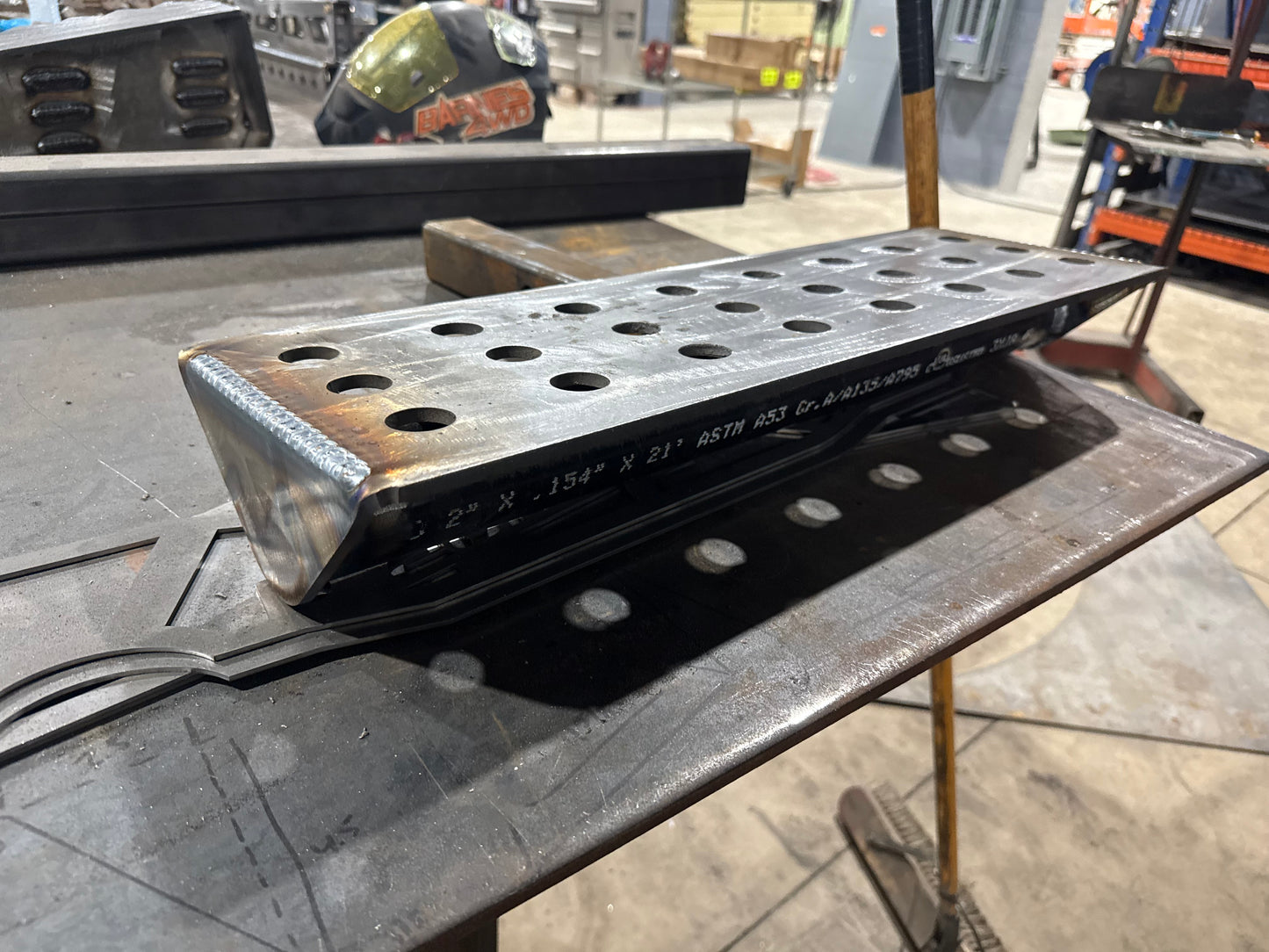 Universal hitch step.