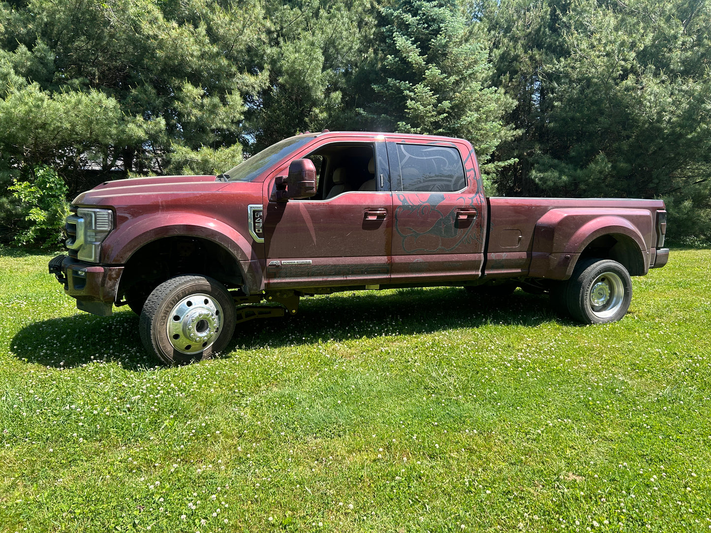 17-22 f250-450 4” lift kit