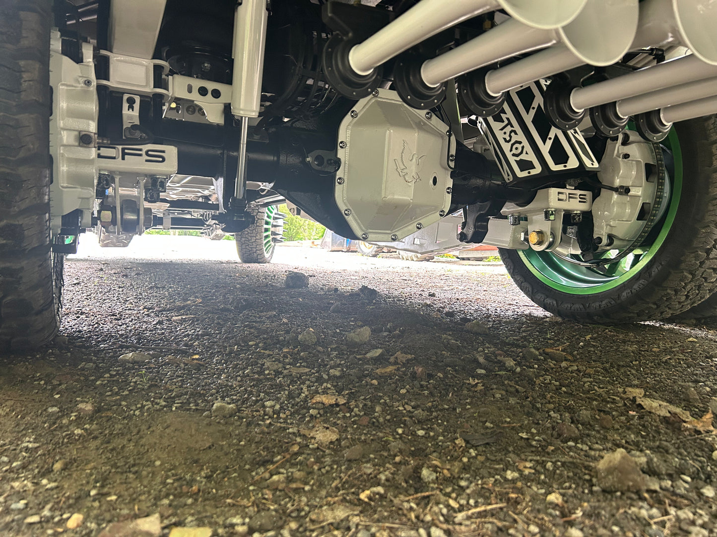 05-22 f250-f450 CNC 4 link and rear traction bars.