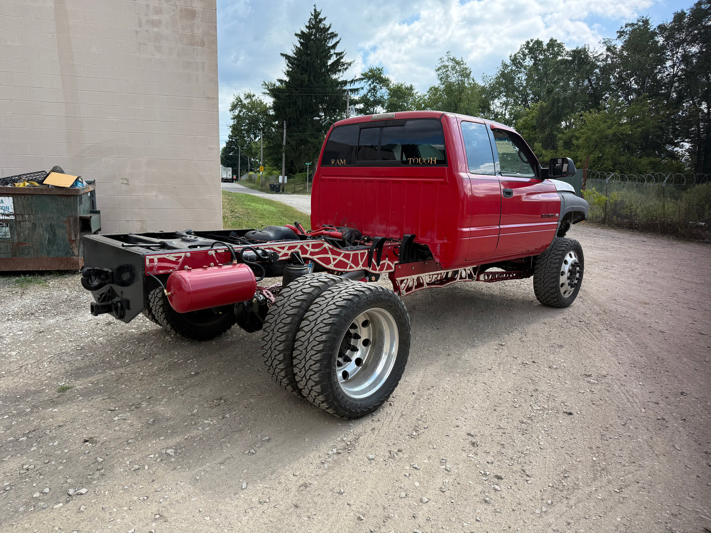 1994-2002 Ram 2500-3500 4-10” air ride.