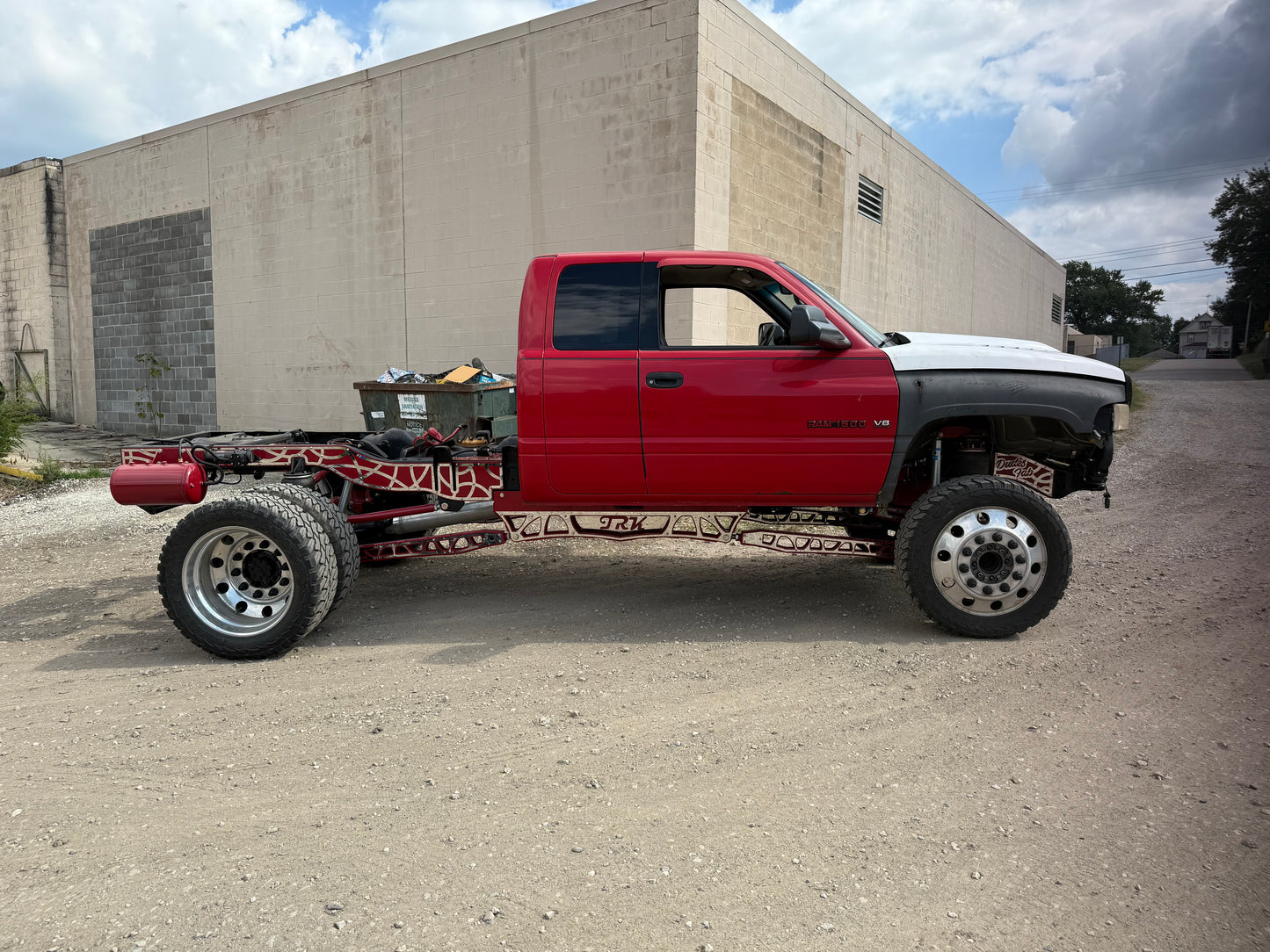 1994-2002 Ram 2500-3500 4-10” air ride.
