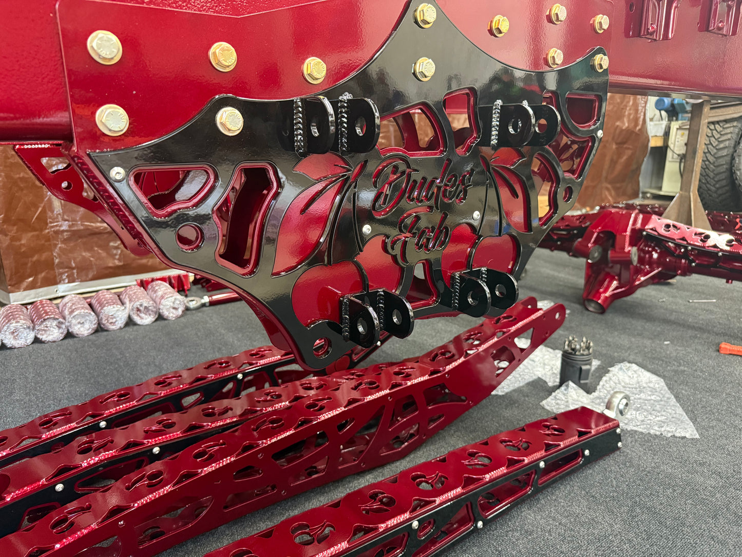 Universal CNC Custom 4-Link Cradle