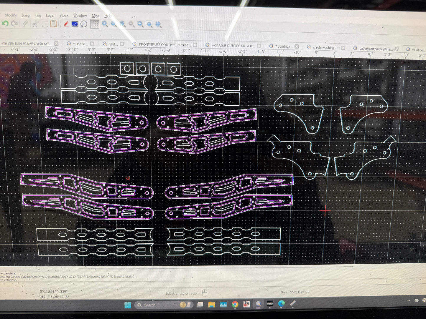 2005-2022 F250-F550 CNC 4-LINK FILES