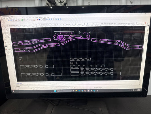 2005-2016 F250-F550 Mini Cradle, 4-link & Traction bar kit