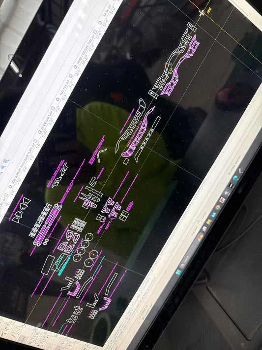 First Gen Ram AIR RIDE DXF FILE KIT